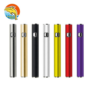 Custom packaging matte black variable voltage 510 battery S3 10mm preheating 320mah cbd vape pen battery